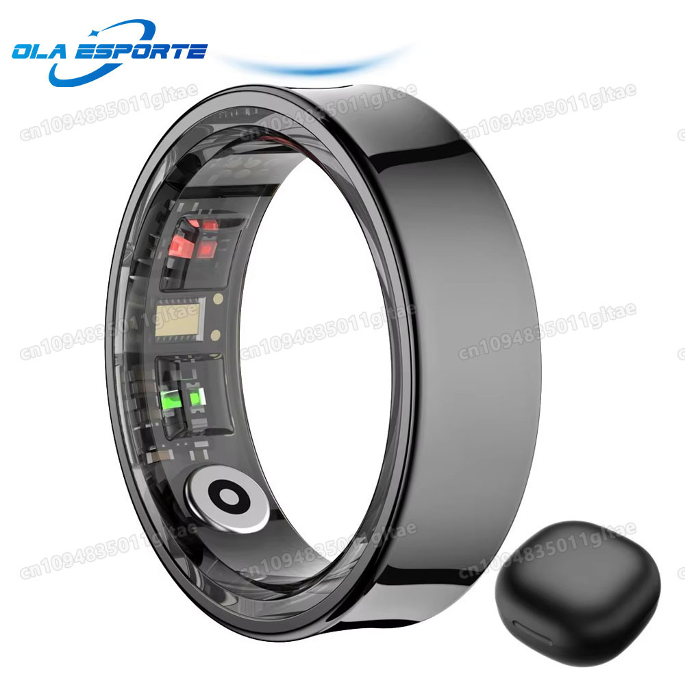 Blood Pressure Monitor - Inteligentny pierścień R10 z etui ładującym