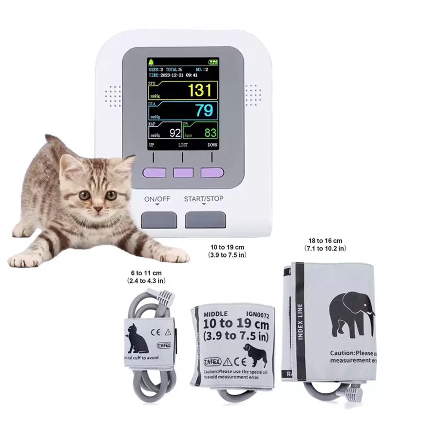 Blood Pressure Monitor - CONTEC08A-VET Sprzęt weterynaryjny do pomiaru ciśnienia