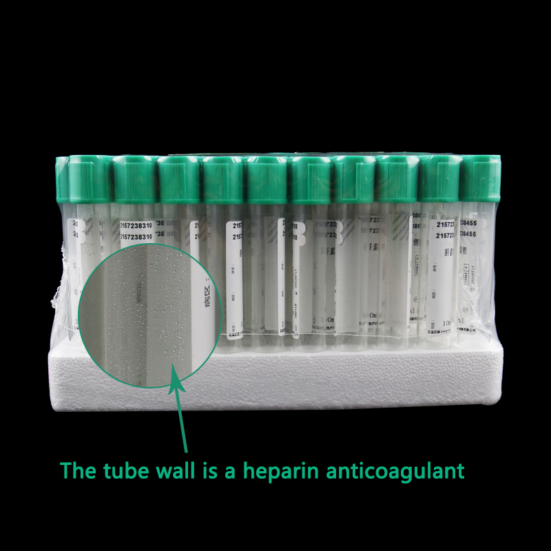 Blood Collection Tube - Probówki heparanowe sodowe antykogulantowe 3/5/10 ml,