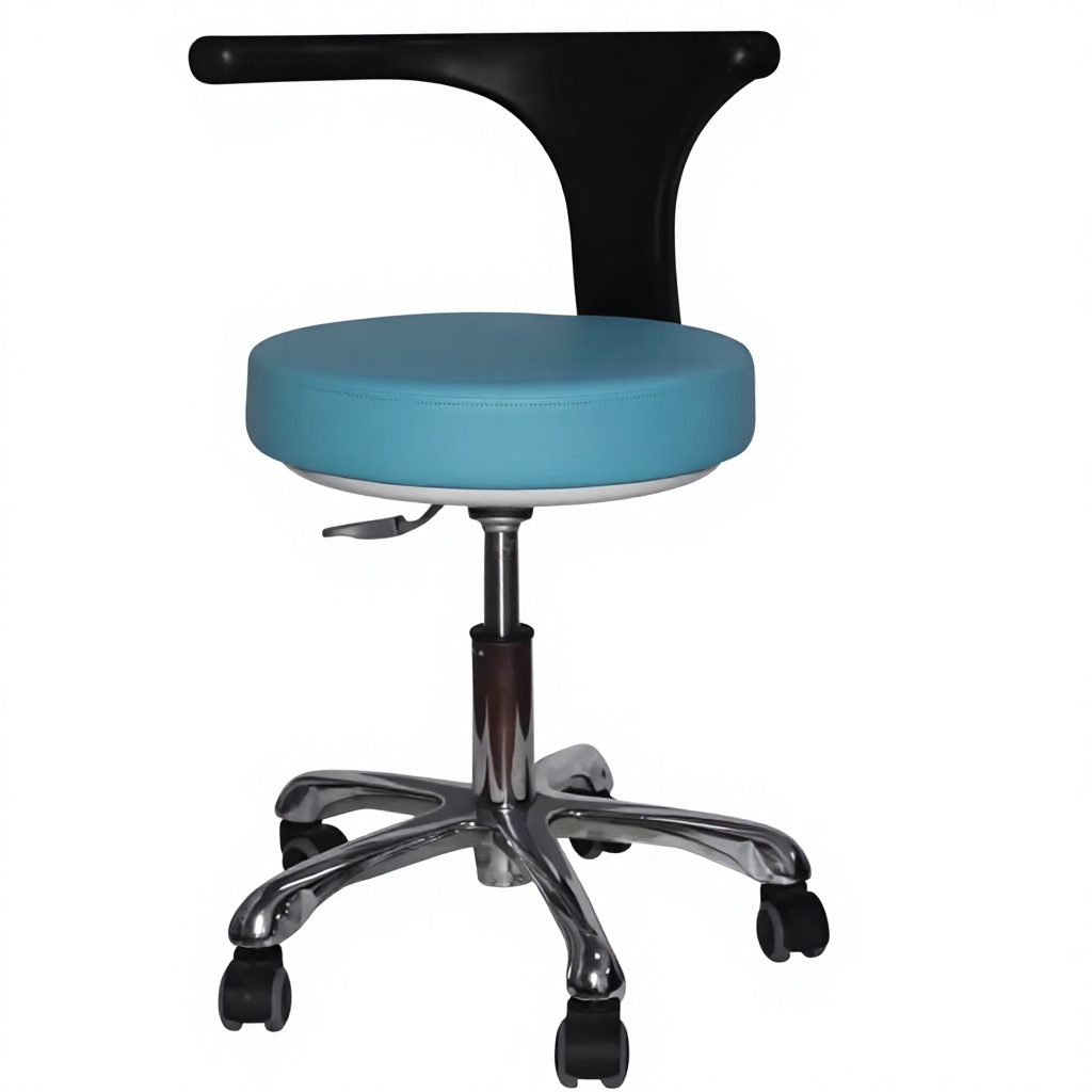 Medical Lab Chair - Nowoczesne, regulowane krzesło dentystyczne z obiciem