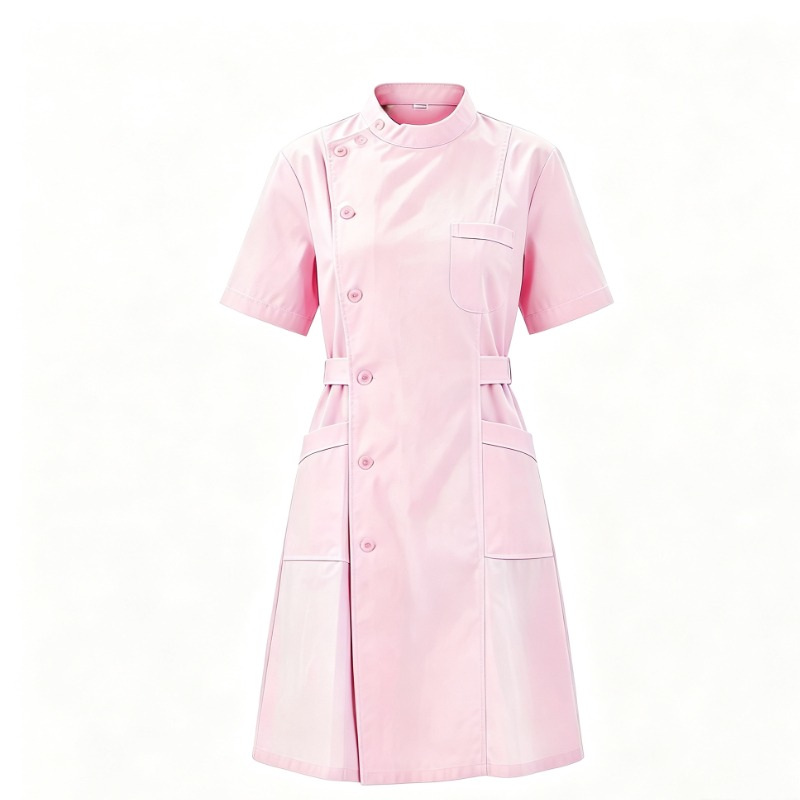 Lab Coat Medical - Krótkie bluzki medyczne, damskie ubrania medyczne