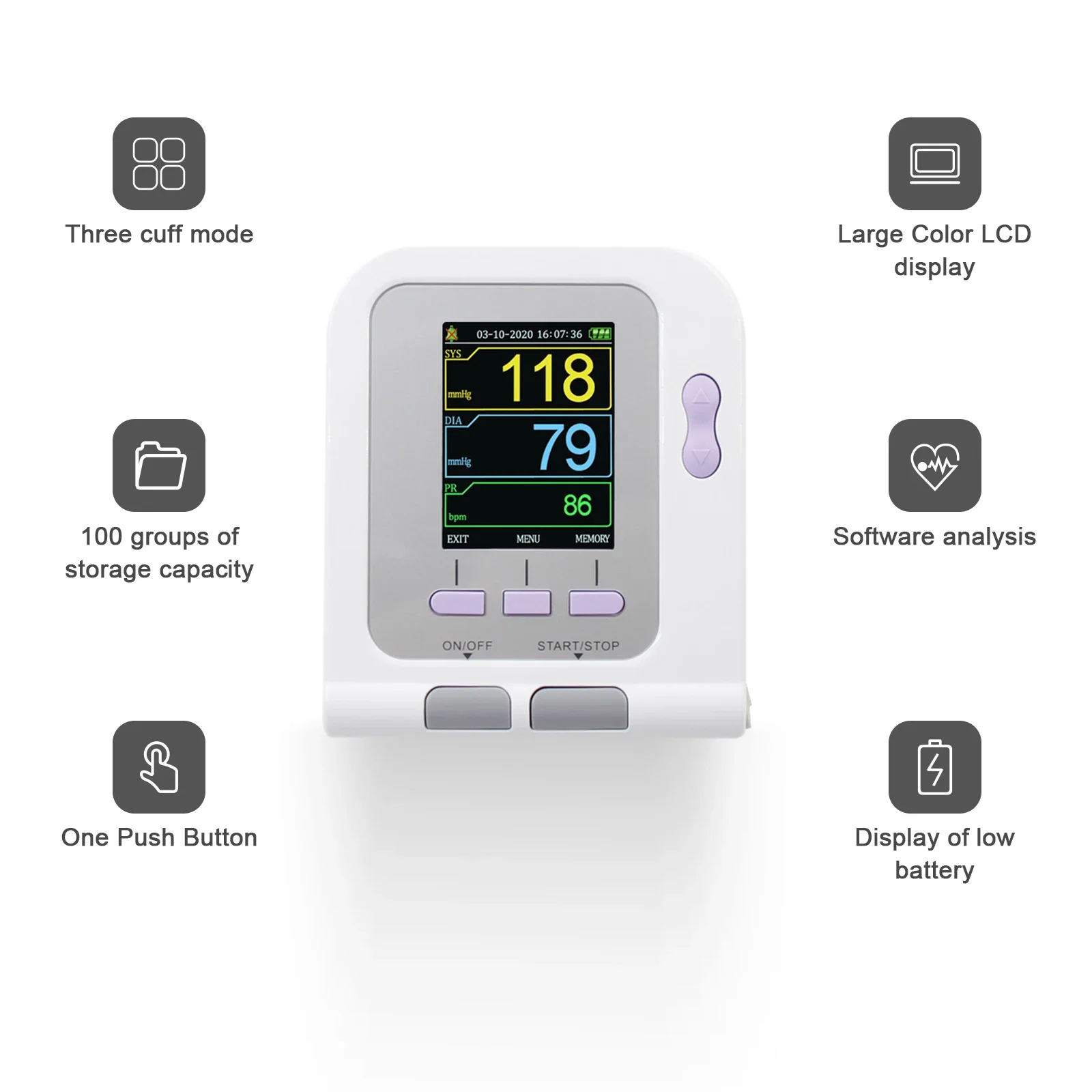 CONTEC08A-VET Sprzęt weterynar – Blood Pressure Monitor recenzja i cena