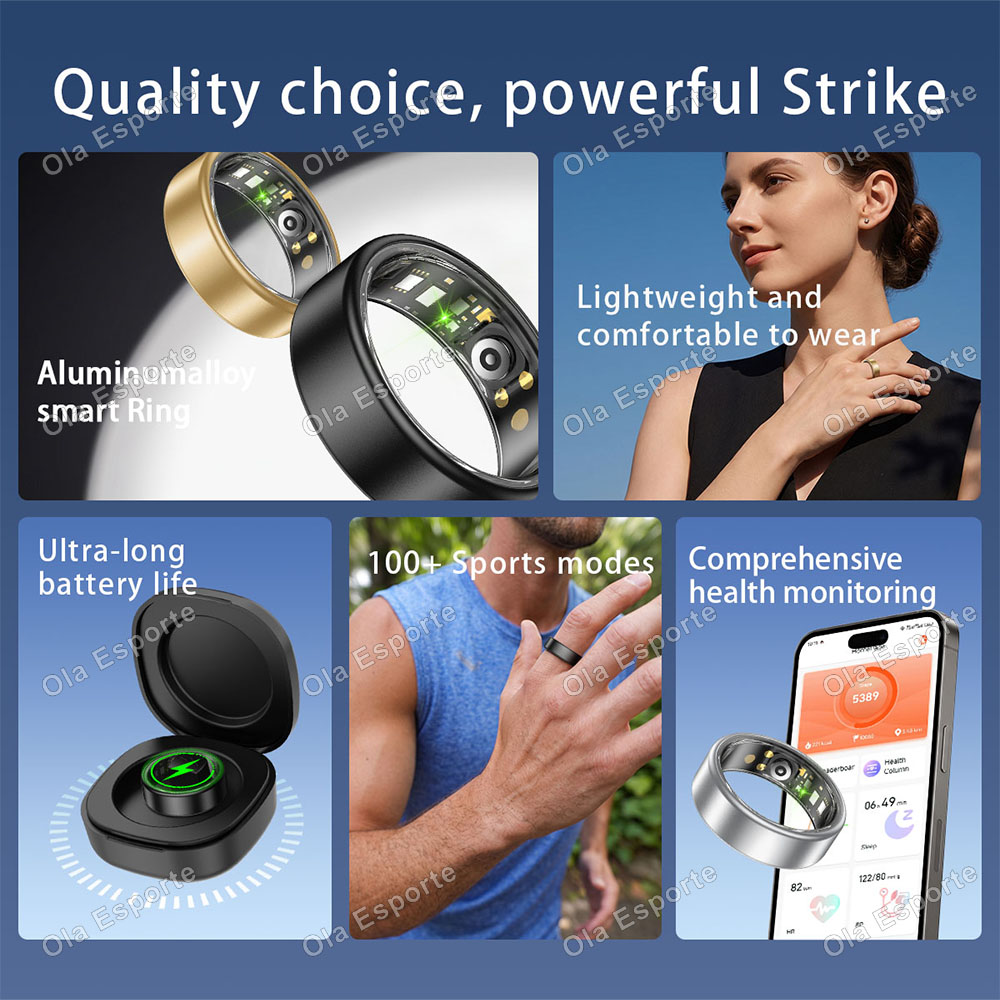 Ola Esporte Smart Ring Męski D – Blood Pressure Monitor recenzja i cena