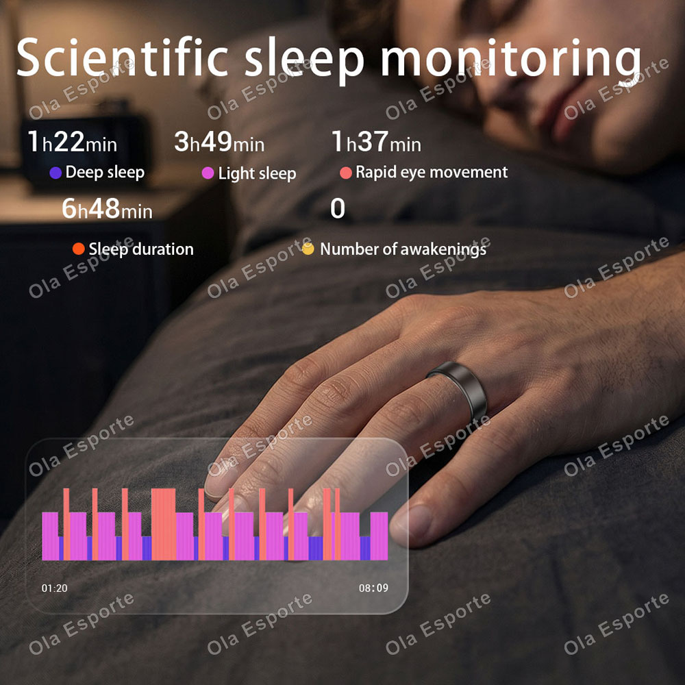 Ola Esporte Smart Ring Męski D – Blood Pressure Monitor recenzja i cena