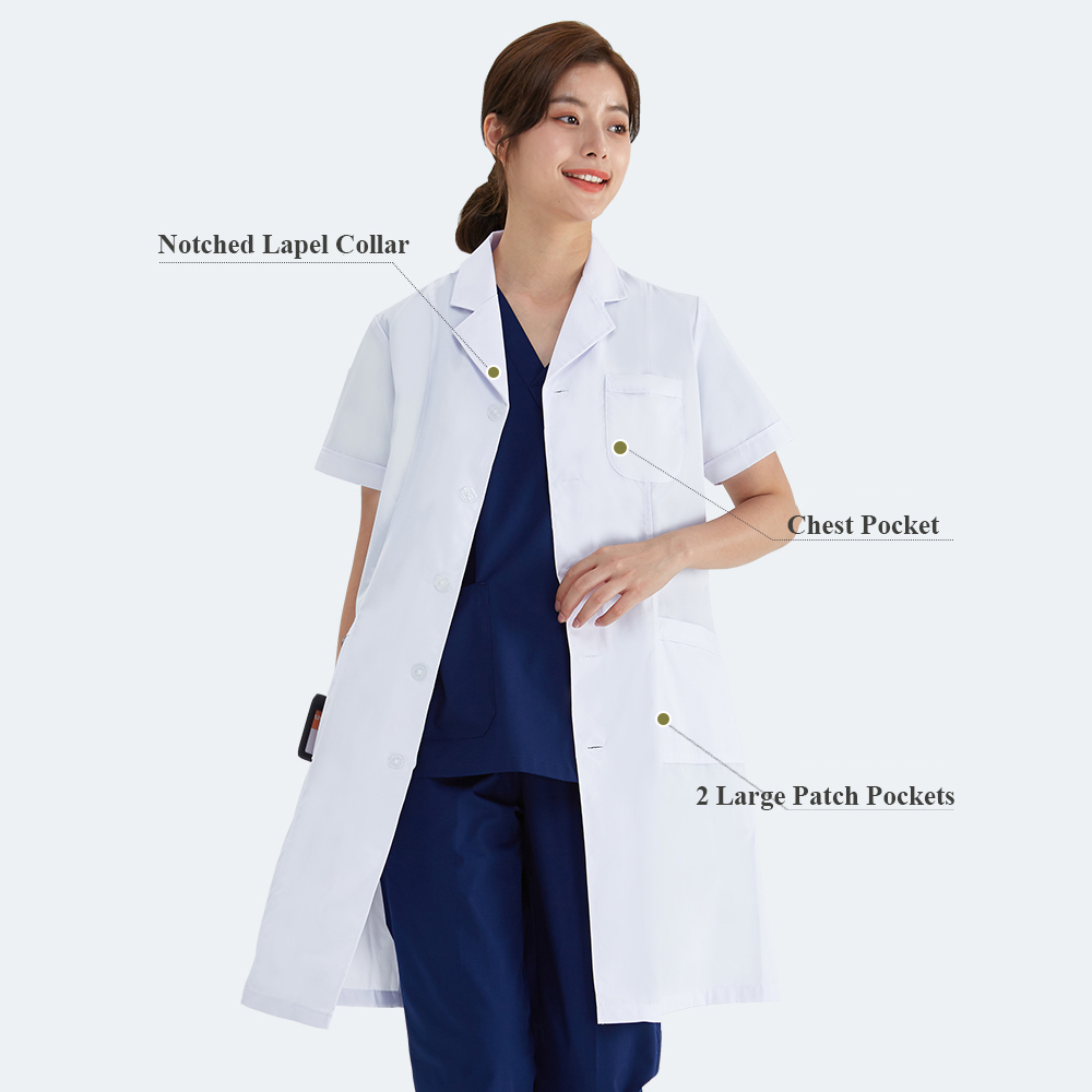 Unisex biały płaszcz fartuch l – Lab Coat Medical recenzja i cena
