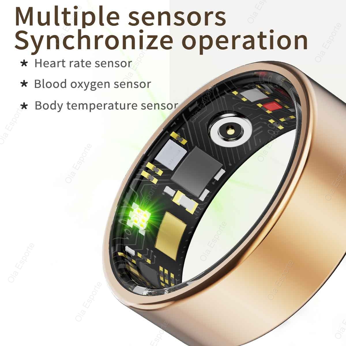 Inteligentny pierścień ze stop – Blood Pressure Monitor recenzja i cena